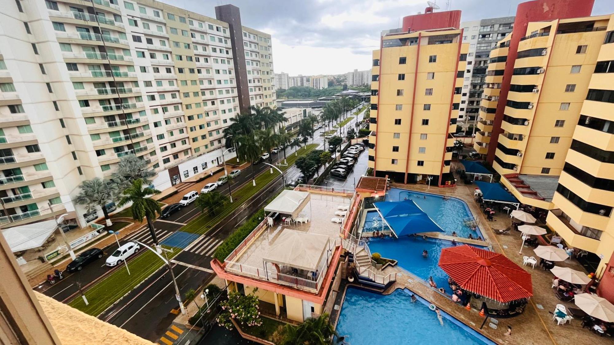 Apartamento Parque Aguas Quentes - 2 Com Ar-condicionado *